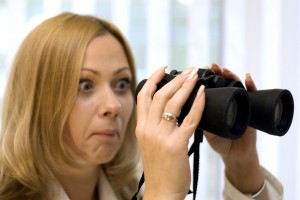 Reality check Binoculars woman web 300x200 5 Common Myths About Starting a Small Business