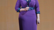 oprah winfrey purple finale dress