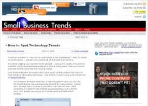 smallbiztrends 300x215 10 Best How to Start a Small Business Websites