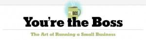 You're The Boss - NY Times youre the boss 300x83 8 Best Resources to Grow Your Small Business