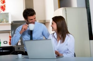 Couple Drink Coffee
