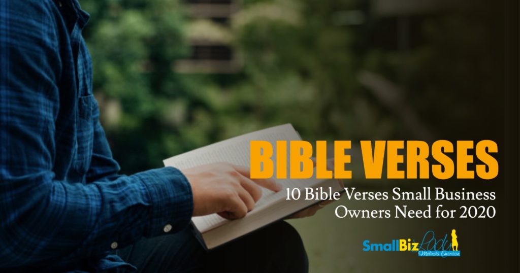 10 Bible Verses Small Business Owners Need For 2020