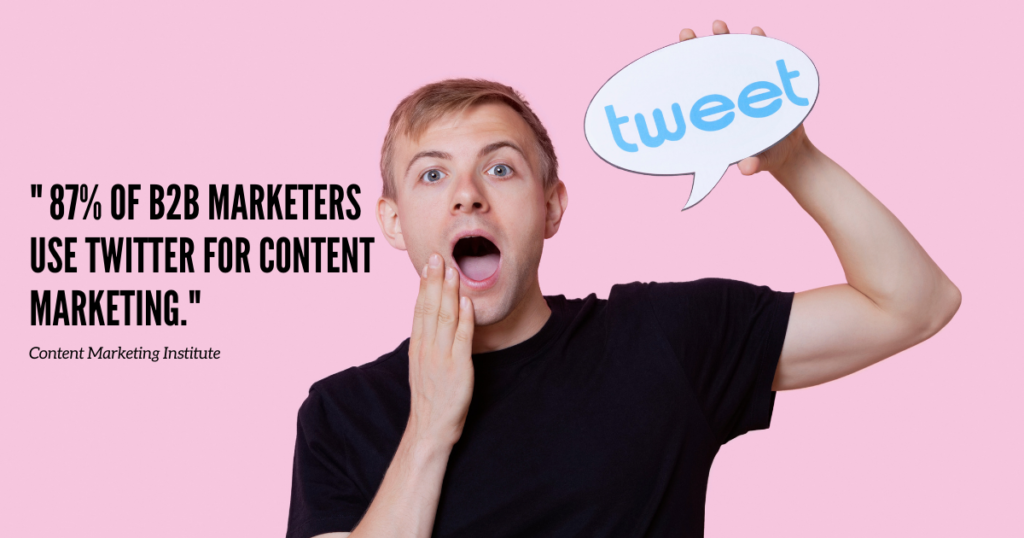increased b2b sales tweet image