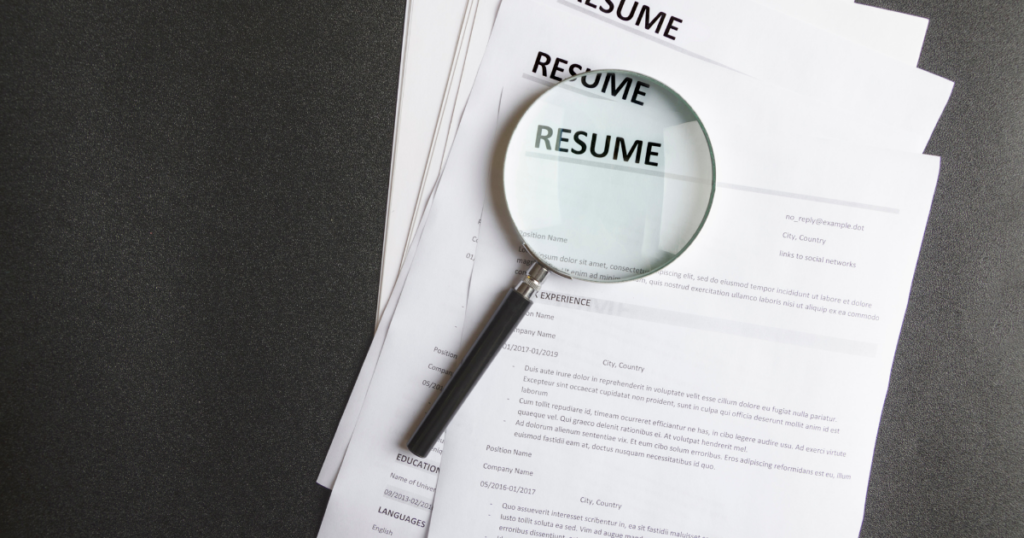 Hire Top Quality Employees bad resume images