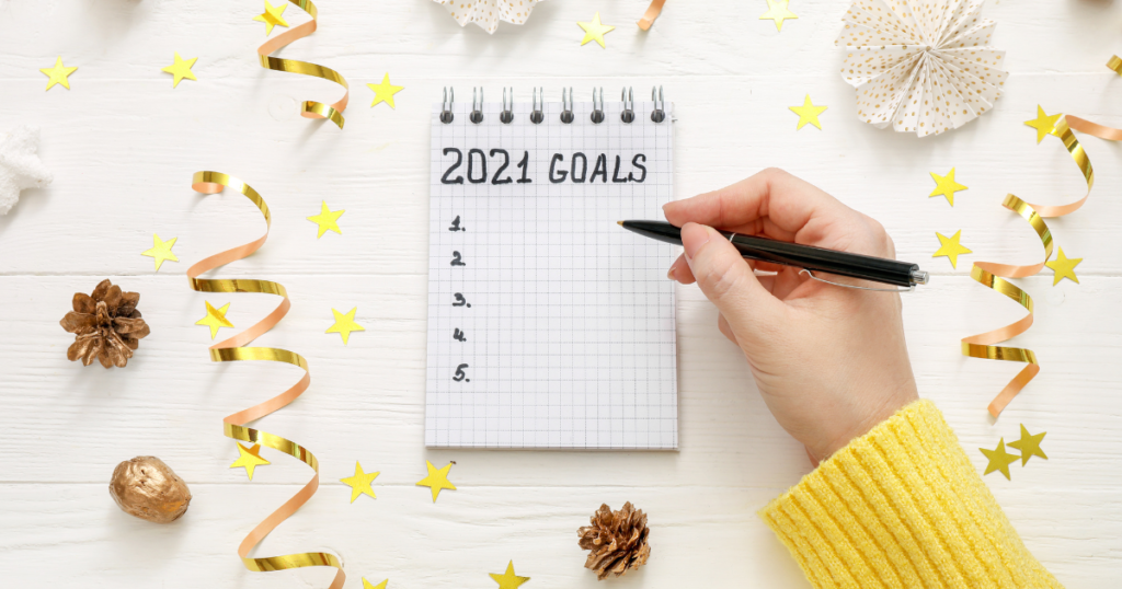 Successful New Year sales goals image