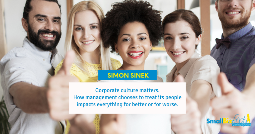 Significance of workplace culture simon sinek quote