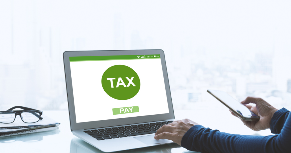 pay tax small business tax image