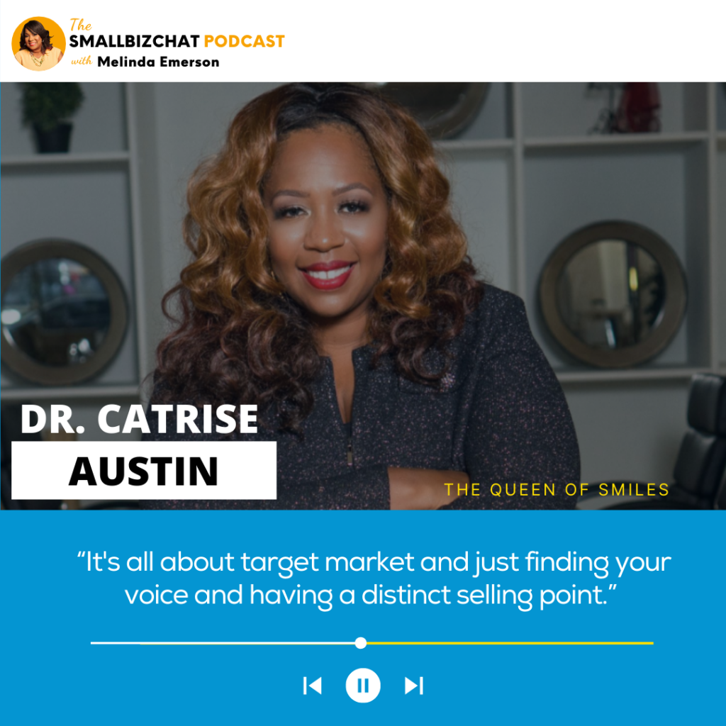 Melinda Emerson -Podcast Dr. Catrise Austin image