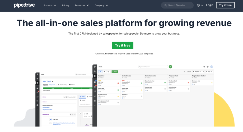 Online Sales Tools for 2022 pipedrive