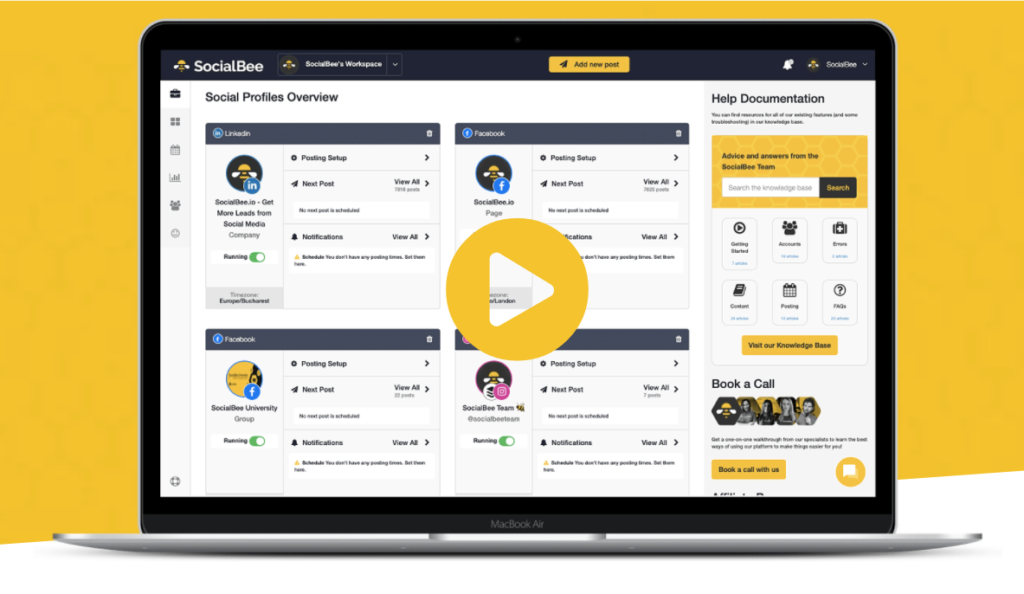 Online Sales Tools for 2022 social bee