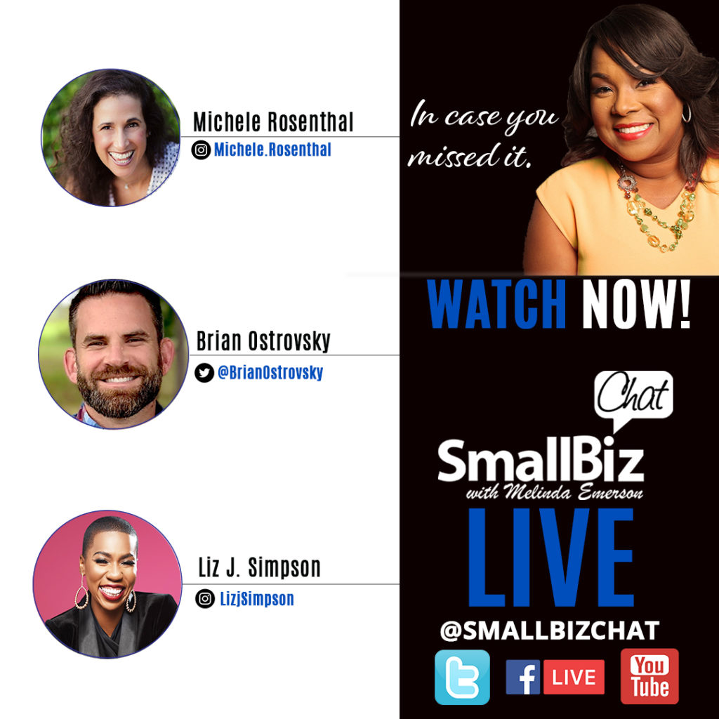 January 2022 #SmallBizChat: Leveraging LinkedIn to Secure Corporate Clients and Handling Chronic Stress in Your Business 1200 x 1200