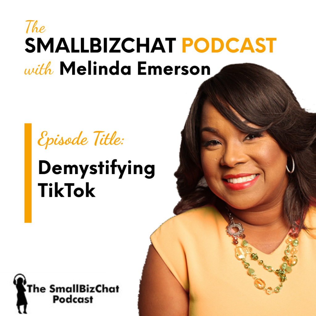 The SmallBiz Chat Podcast:Demystifying TikTok 1200 x 1200