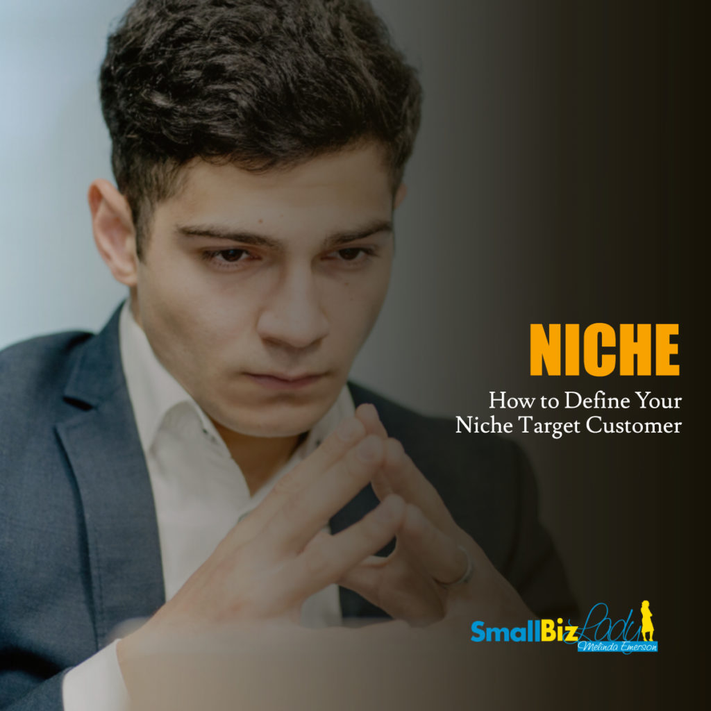 How to Define Your Niche Target Customer 1200 x 1200 social image