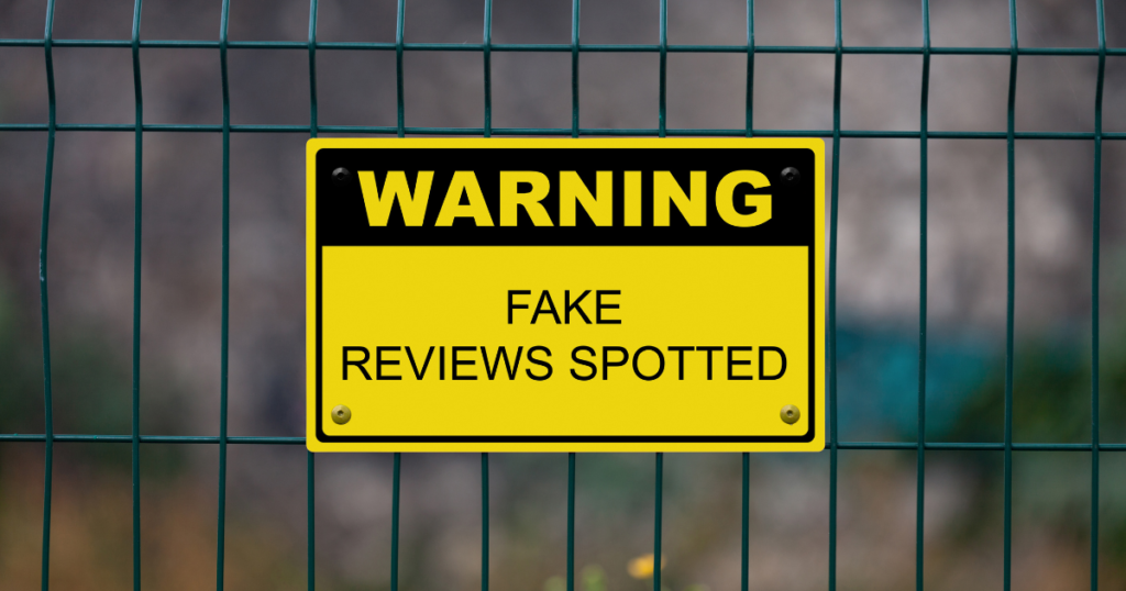 Online Reviews for Your Small Business fake reviews