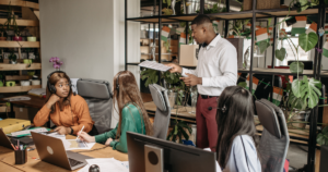How to Train Your Team to Provide Excellent Customer Service talk to employees image