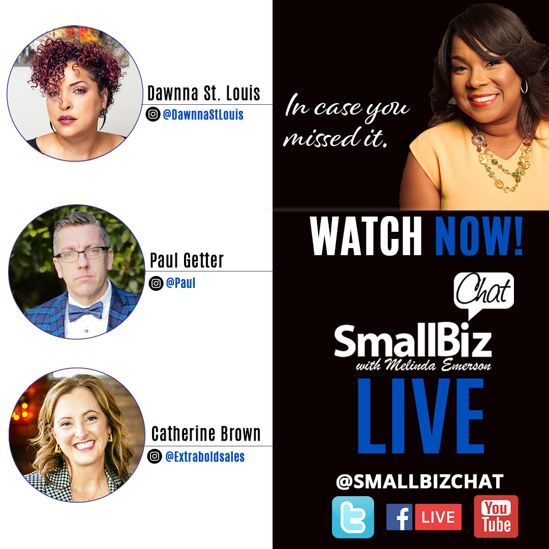 September 2022 #SmallBizChat: How to Be a Better Salesperson and Grow Your Coaching Business Watch now